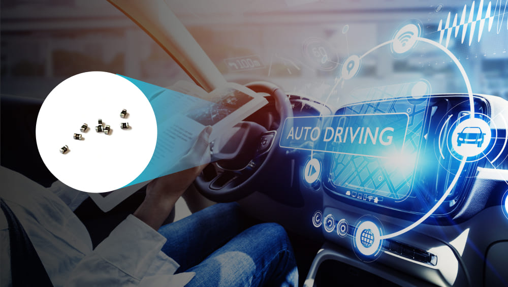 IVI (In-Vehicle Infotainment)용 소형 고용량, Low ESL MLCC 제안